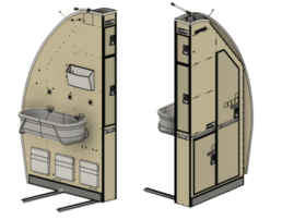 windbreak stowage design model