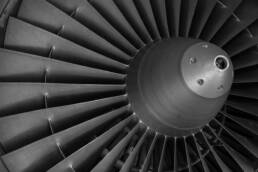 close up image of a turbine