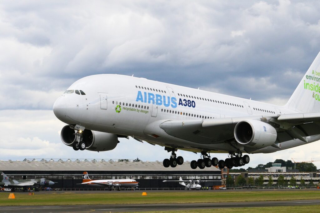 image of an airbus a380