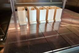 Five of the electrical housing used within a refrigeration unit. Manufactured by Airframe Designs.