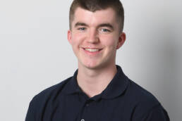 Adam Snelson, Apprentice Design Engineer.
